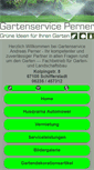 Mobile Screenshot of gartenservice-perner.de